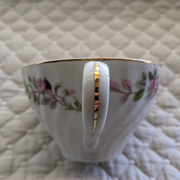 Regency Rose Tea Cup, Saucer Dessert Plate by Creative Fine China - Picture 11 of 12